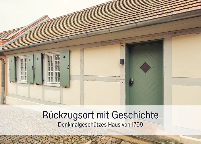 Kyritzer Budenhaeuser Nr 99 - Haus Virginia Peng - Kleinsthaus In Kyritz, Einer Charmanten Stadt Im Herzen Von Brandenburg Semesterbostad